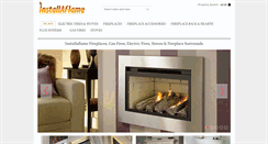 Desktop Screenshot of installaflame.co.uk